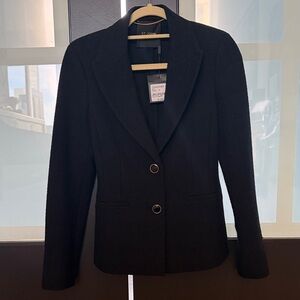 St. John Elegant Black Suit Jacket